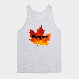 Maple Leaf Peeper Tank Top